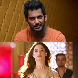 Shooting update of Vishal and Tamannaah's next