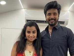 Guess what gift Sivakarthikeyan has sent Sivaangi on her birthday? - Fans thrilled!