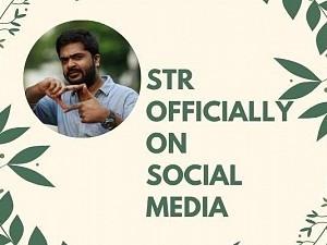 STR arrives on social media with a bang!! Check out his official handle!