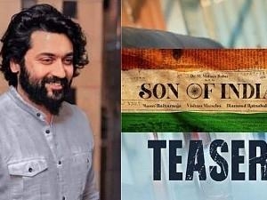 TRENDING: Suriya releases SON OF INDIA teaser video - Watch it here!