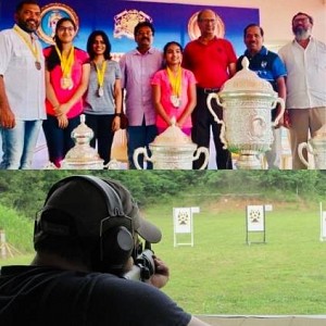 Suriya's 2D Entertainment CEO Rajsekar Pandian's family won medals in shooting championship