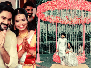 Thala Ajith’s Yennai Arindhaal actress' daughter Nandana Ajith gets married; viral pics and video ft Devi