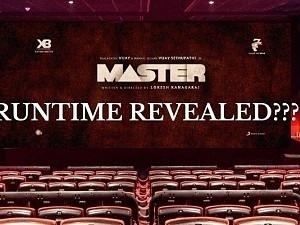 Verithanam: Vijay's Master exact runtime details - Vaathi-Raid time duration revealed!