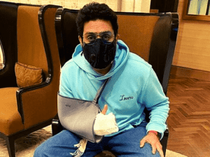 Top hero undergoes surgery as he had a freak accident in Chennai on the sets of his film ft Abhishek Bachchan