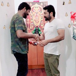 Vignesh Shivn's thanking note to Suriya for the new car!