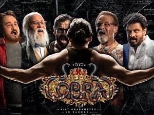 Vikram's latest working still from Cobra movie goes viral - Don't miss