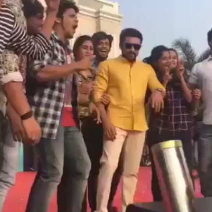 Viral video of Suriya dancing for Sodakku song with his fans