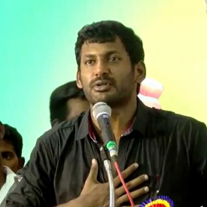 Vishal requests the TN government regarding the transport workers bus strike
