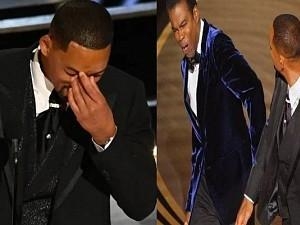 Will Smith apologizes to the Academy after slapping Chris Rock onstage at the Oscars
