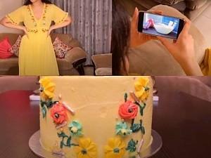 Trending: Gorgeous young actress becomes a tempting-cake in the process of baking! Watch!