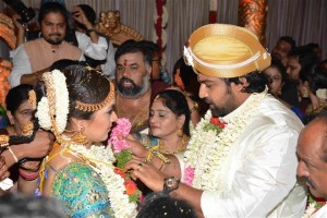 Actress Meghana Raj Wedding