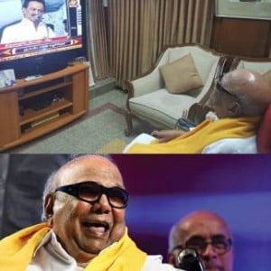 Karunanidhi's daily routine - what happens in his one day of life?